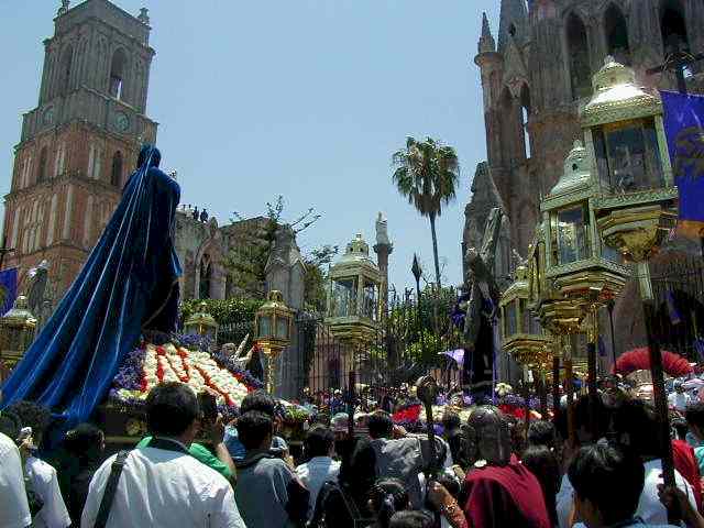 El encuentro de Cristo con la Virgen